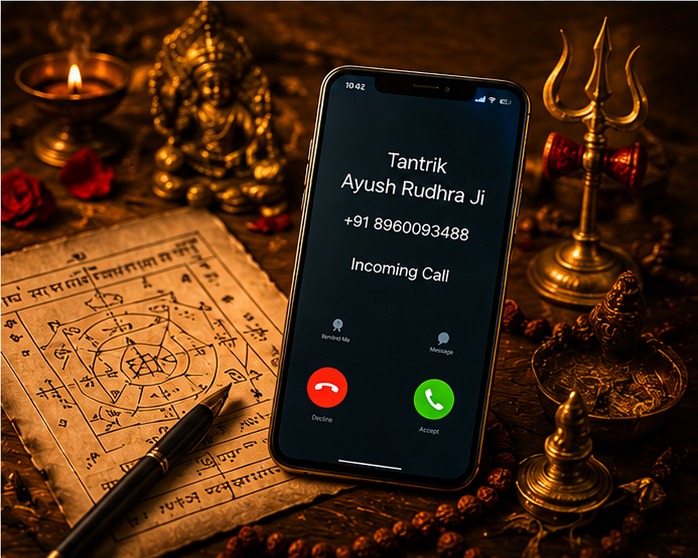 Private consultation contact with Tantrik Ayush Rudhra Ji