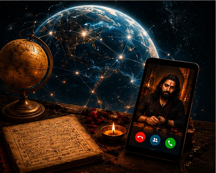 International spiritual consultation for clients outside India