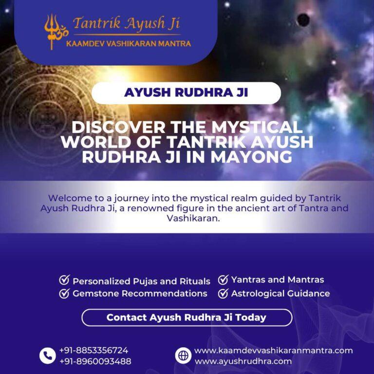 Discover the Mystical World of Tantrik Ayush Rudhra Ji in Mayong