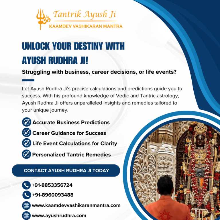 Calculations and Predictions on Business, Career, and Life Events by Ayush Rudhra Ji