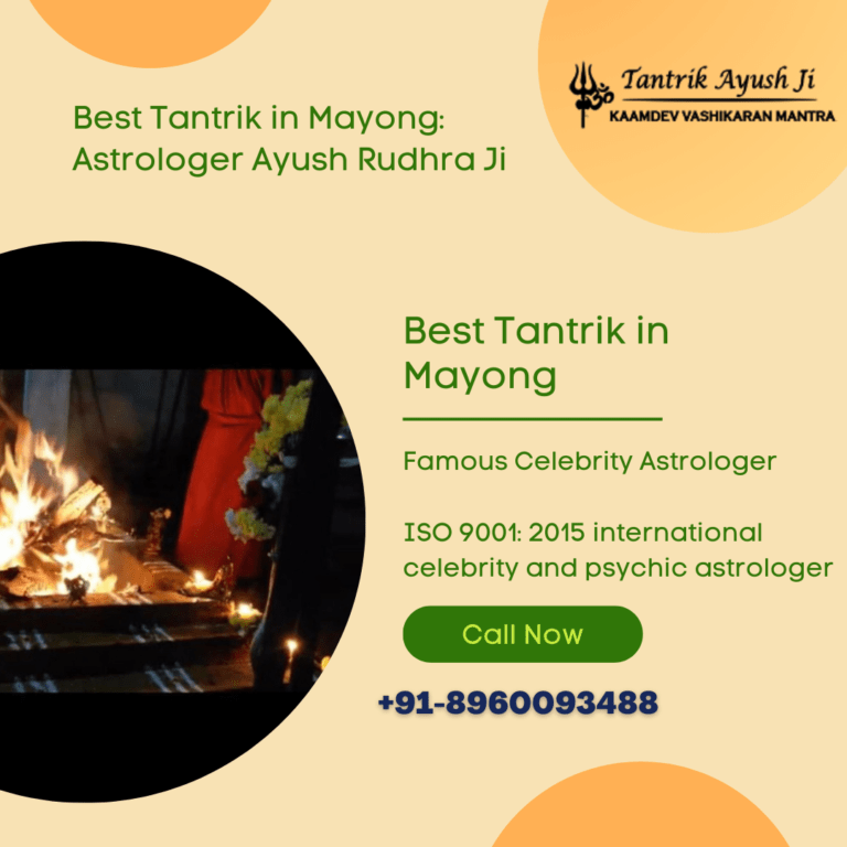 Vashikaran Specialist in Kolkata: Tantrik Ayush Rudhra Ji – The Master of Mystical Solutions