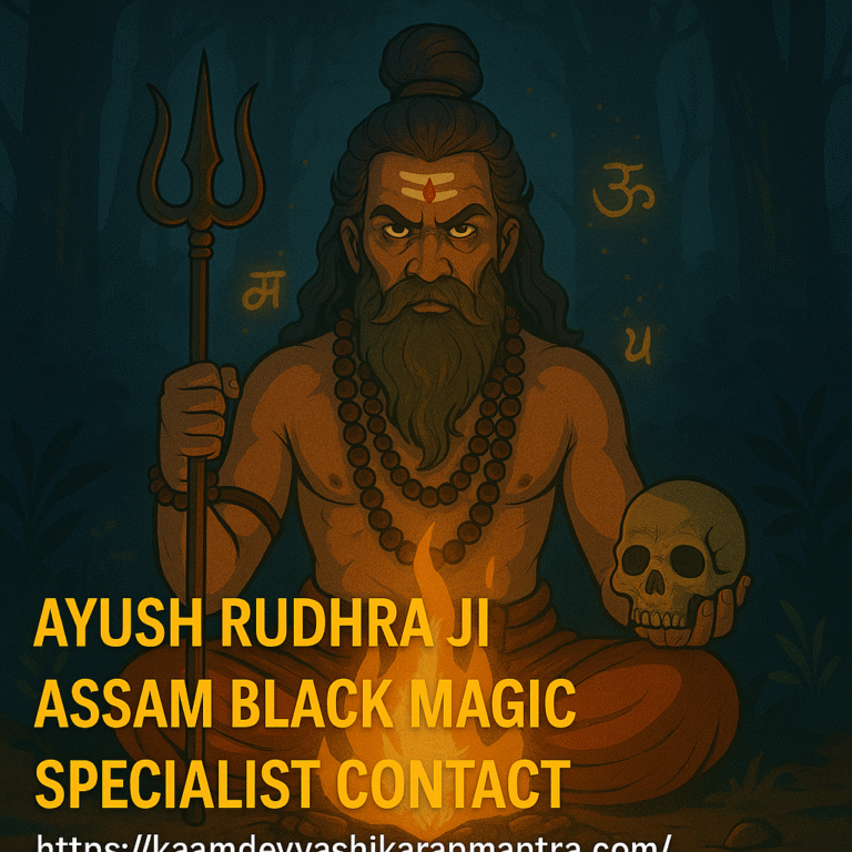 Unlock the Ultimate Spiritual Shield: Verified Ayush Rudhra Ji Assam black magic specialist contact