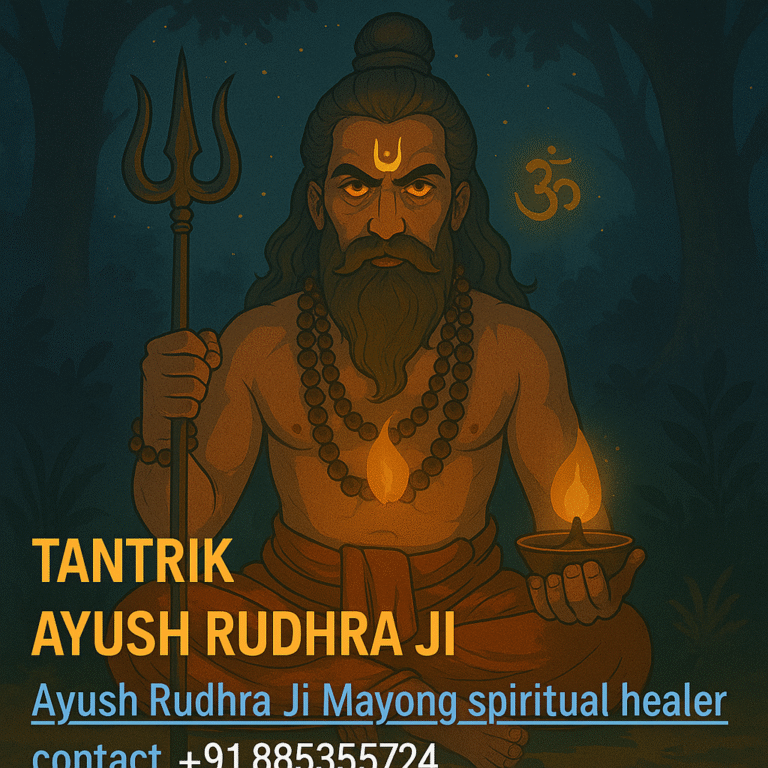 Awaken Inner Peace with the Divine: Verified Ayush Rudhra Ji Mayong spiritual healer contact
