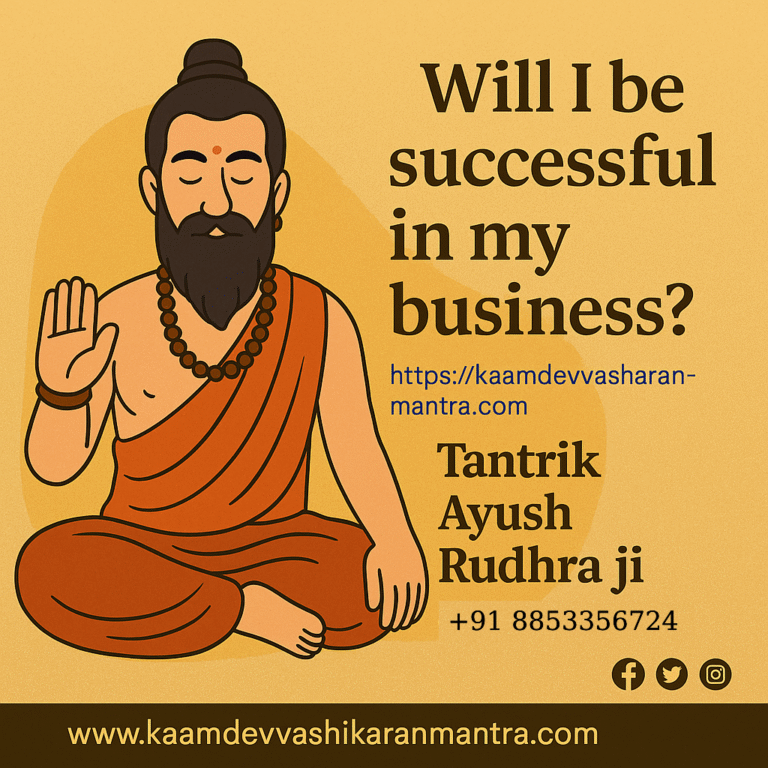Will I Be Successful in My Business? Discover the Spiritual Answer with Tantrik Ayush Rudhra Ji