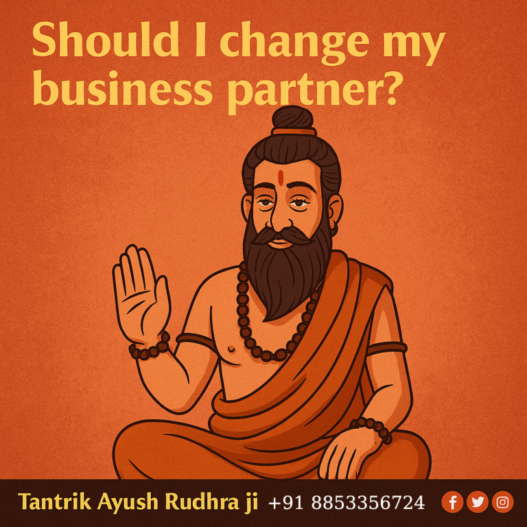 Should I Change My Business Partner? Insights from Spiritual Astrology by Tantrik Ayush Rudhra Ji