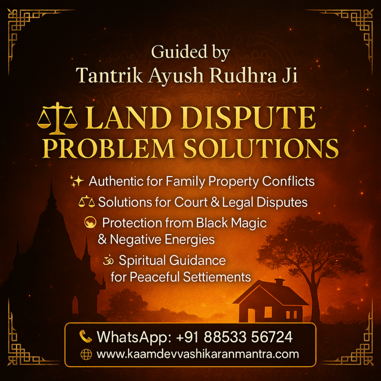 Land Dispute Problem Solutions by Mayong Tantrik Ayush Rudhra Ji