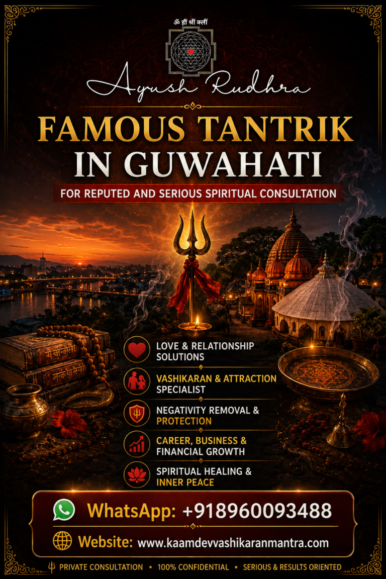 Famous Tantrik in Guwahati for Reputed and Serious Spiritual Consultation