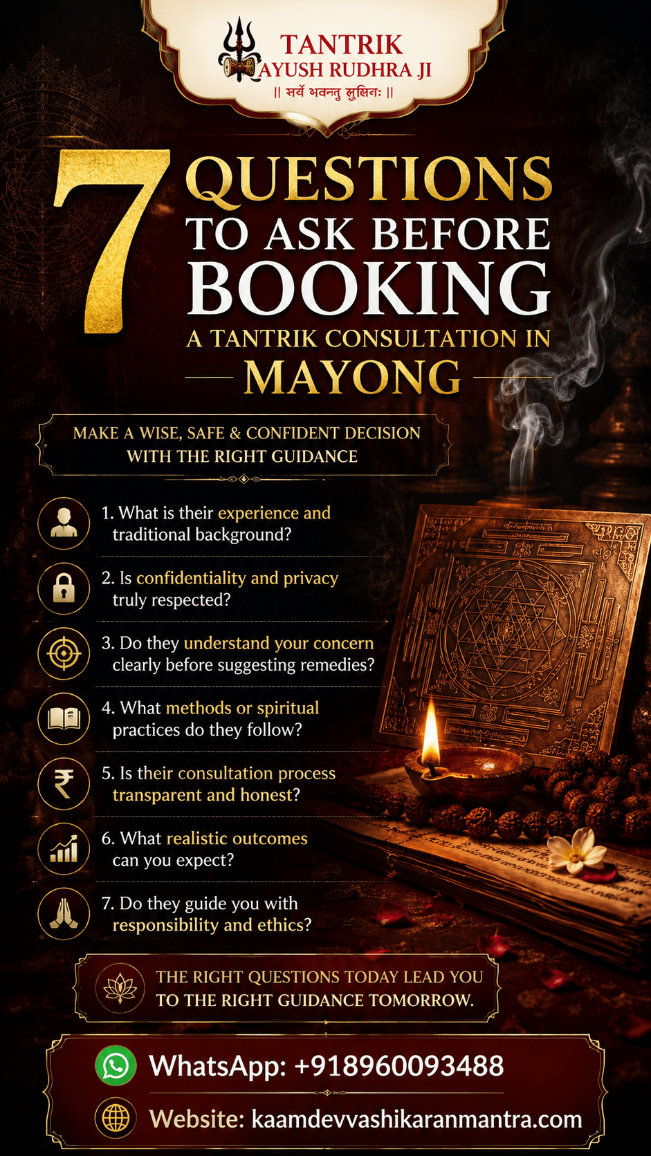 7 Questions Before a Tantrik Consultation in Mayong