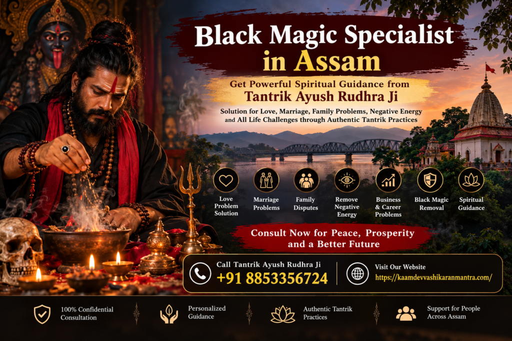 Black Magic Specialist in Assam – Spiritual Guidance by Tantrik Ayush Rudhra Ji